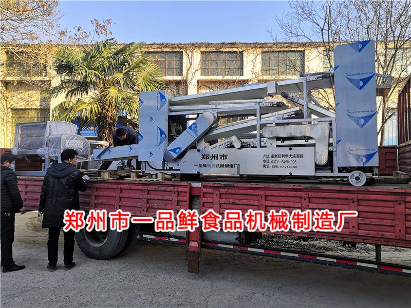 350面食成型机装车