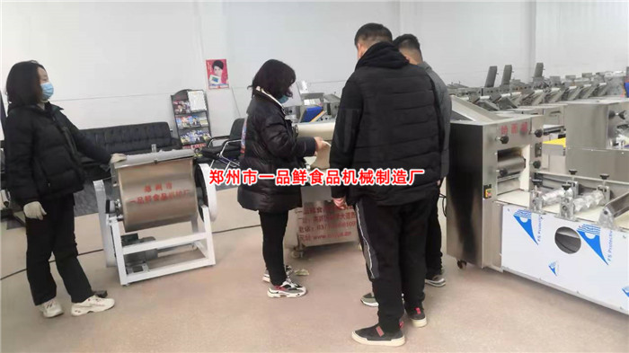 和面机调试中